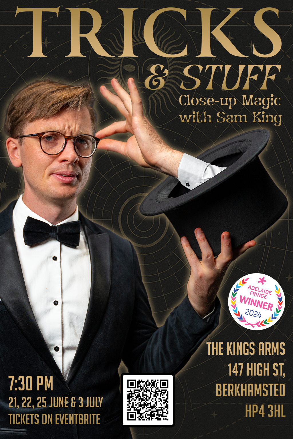 Sam King — Tricks & Stuff at The Kings Arms, Berkhamsted